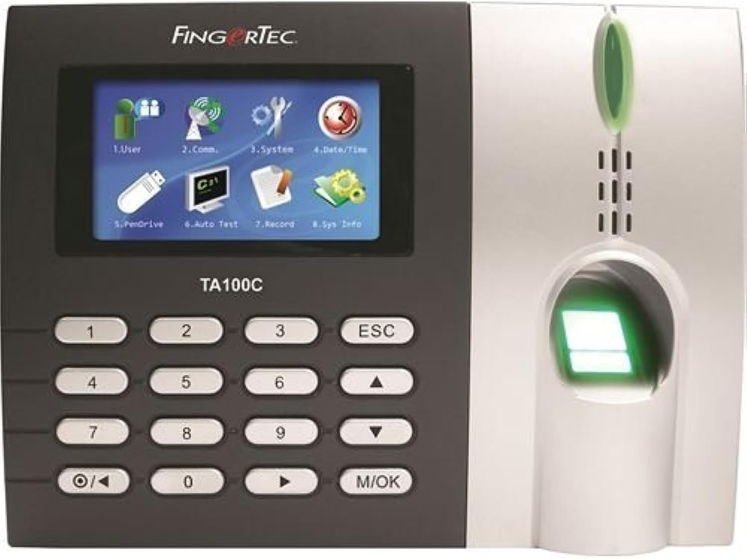 Fingertec Premier Color Multimedia Fingerprint Time Attendance System (TA100C)